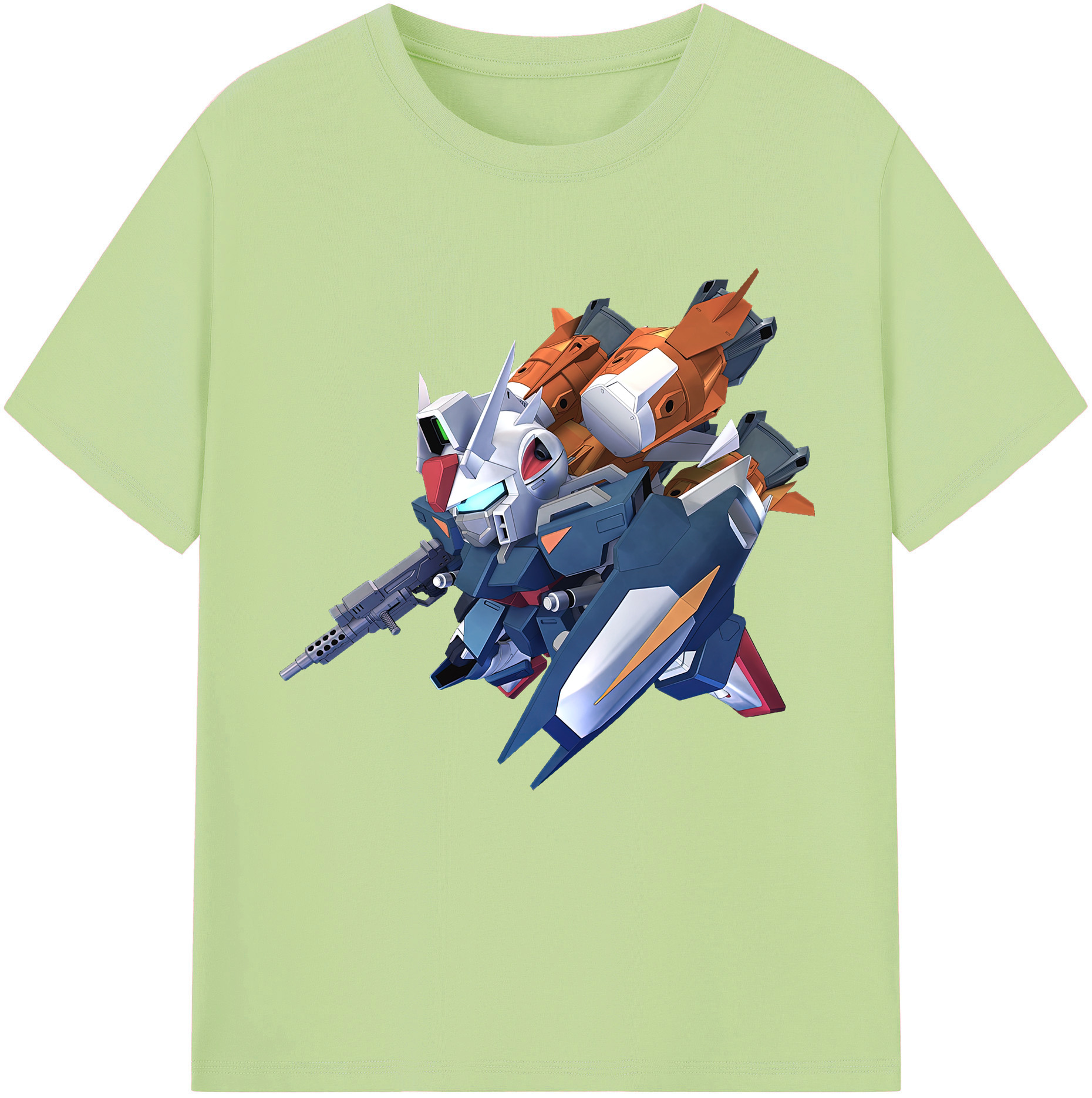 （画像用） 機動戦士ガンダム Mobile Suit Gundam 綿100％半袖Tシャツ（フロントプリント）